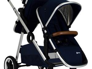 qtus DuetPro Kinderwagen NEW Blauw